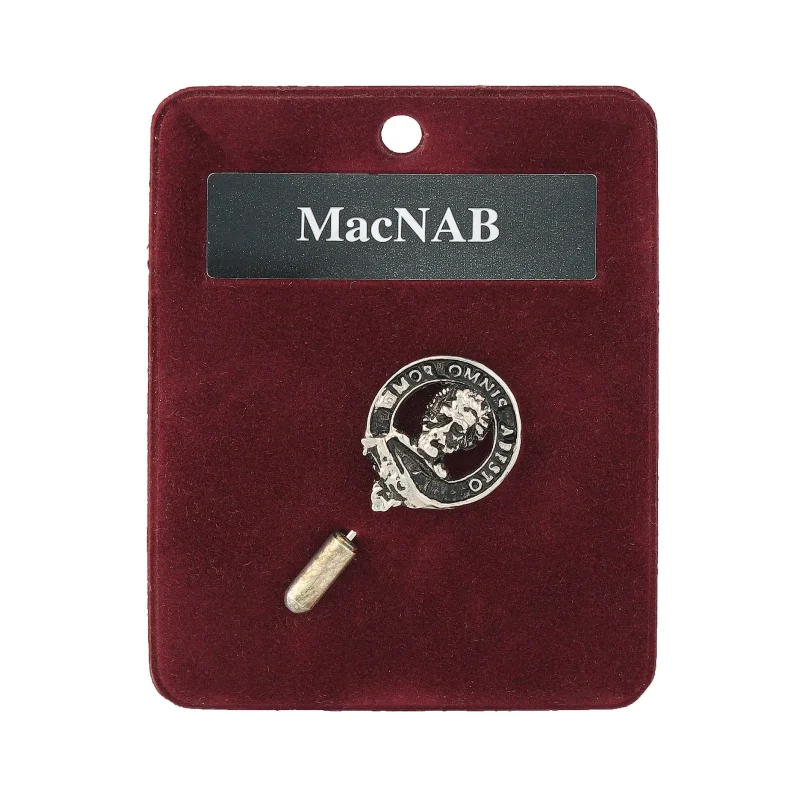 macnab art pewter lapel pin