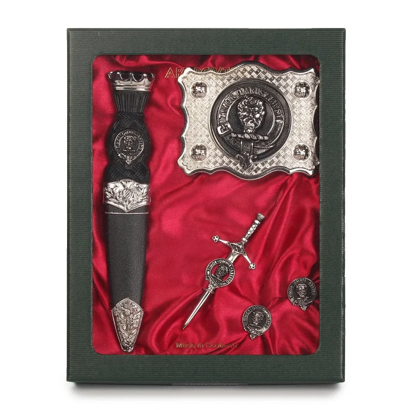 macnab clan pewter art set