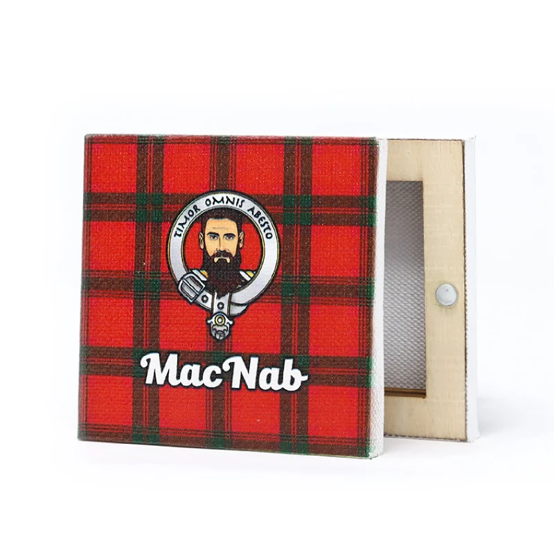 macnab clan square fridge magnet