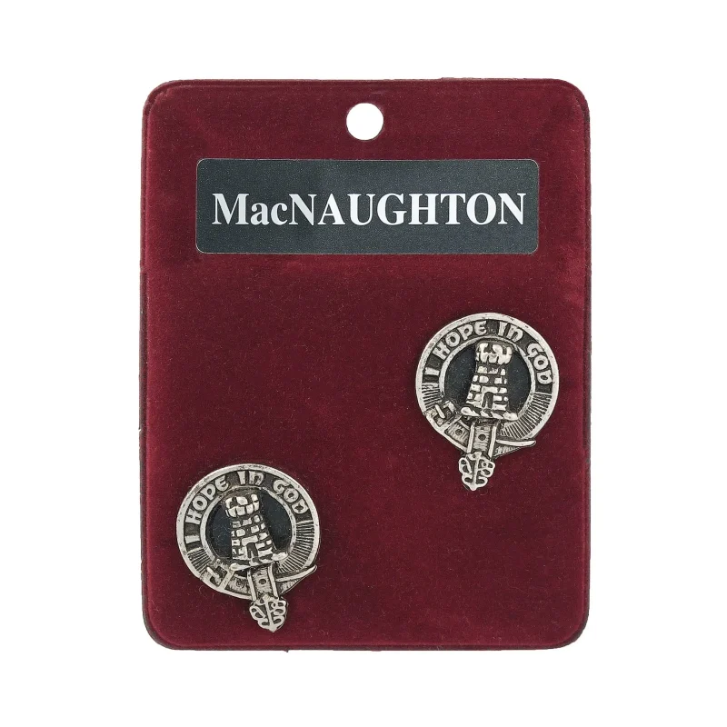 macnaughton art pewter cufflinks