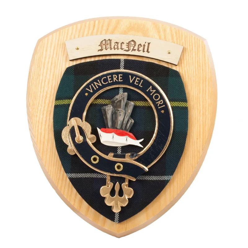 macneil clan wall plaque