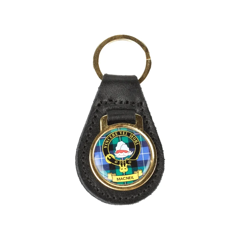 macneil leather key fob by kc clan