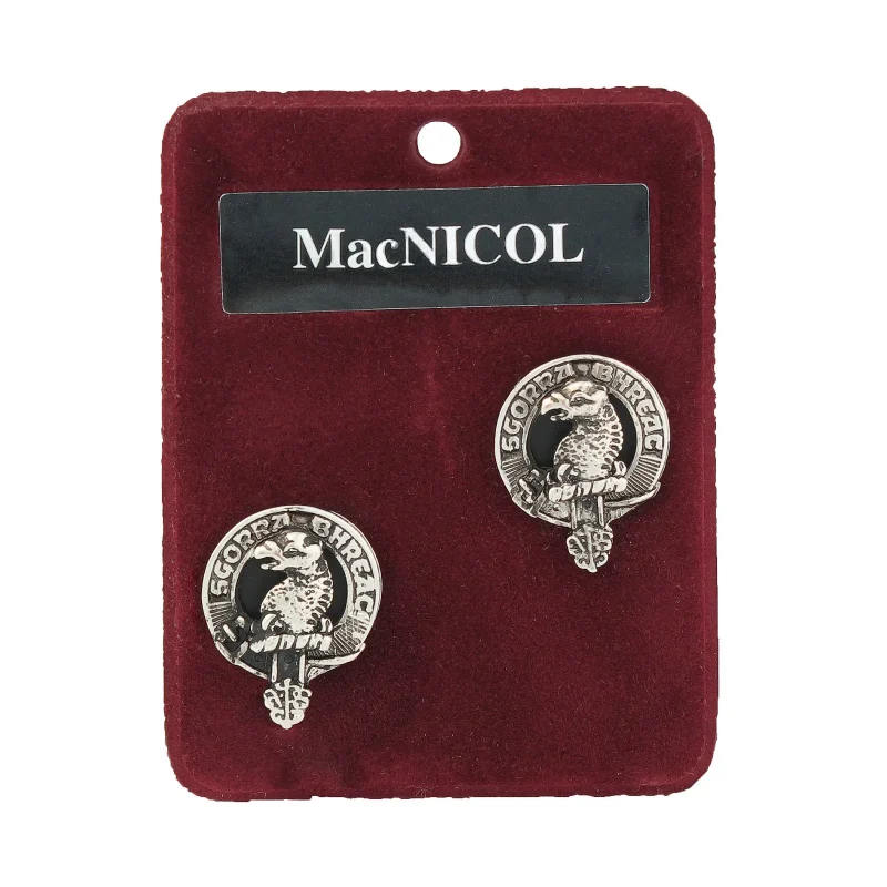 macnicol pewter art cufflinks