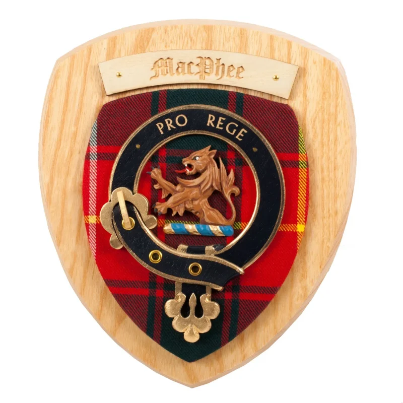 macphee clan wall plaque