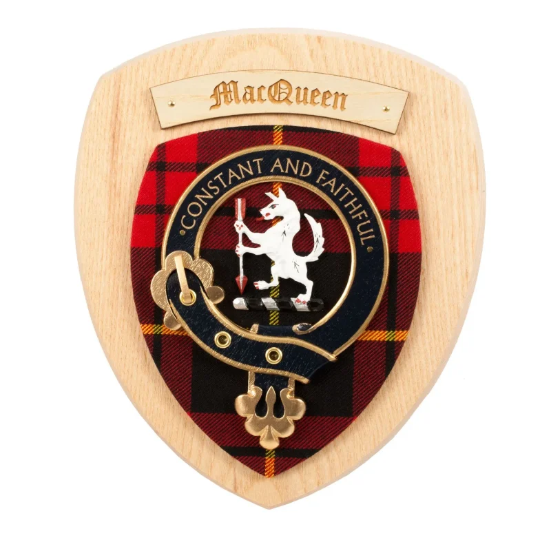 macqueen clan wall plaque