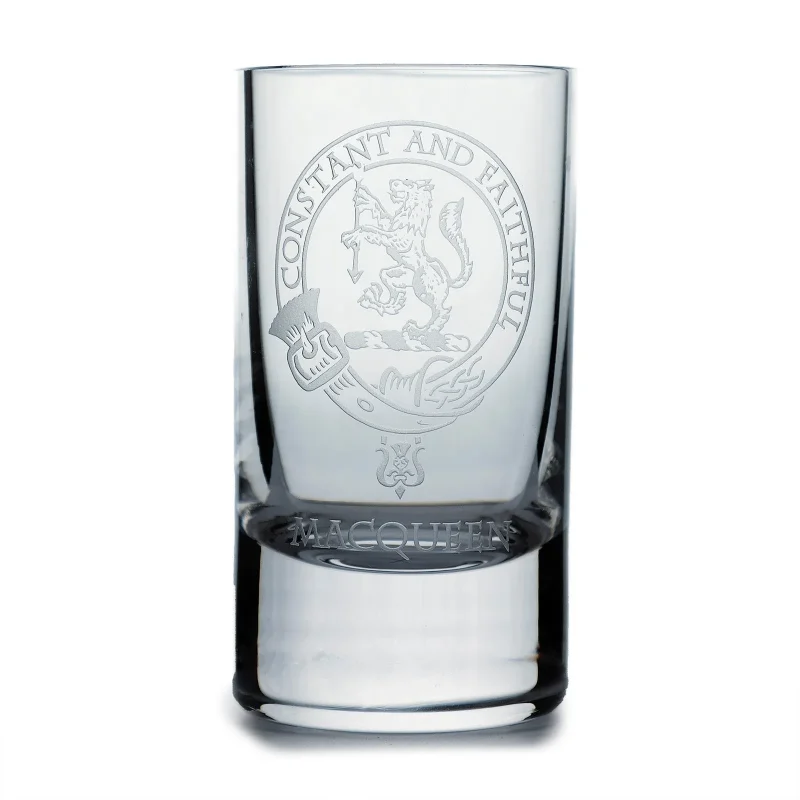 macqueen crystal clan shot glass