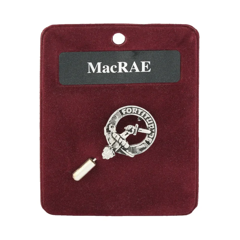 macrae art pewter lapel pin