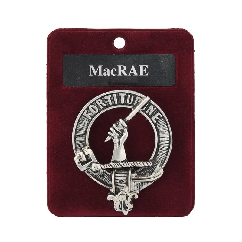 macrae clan crest badge