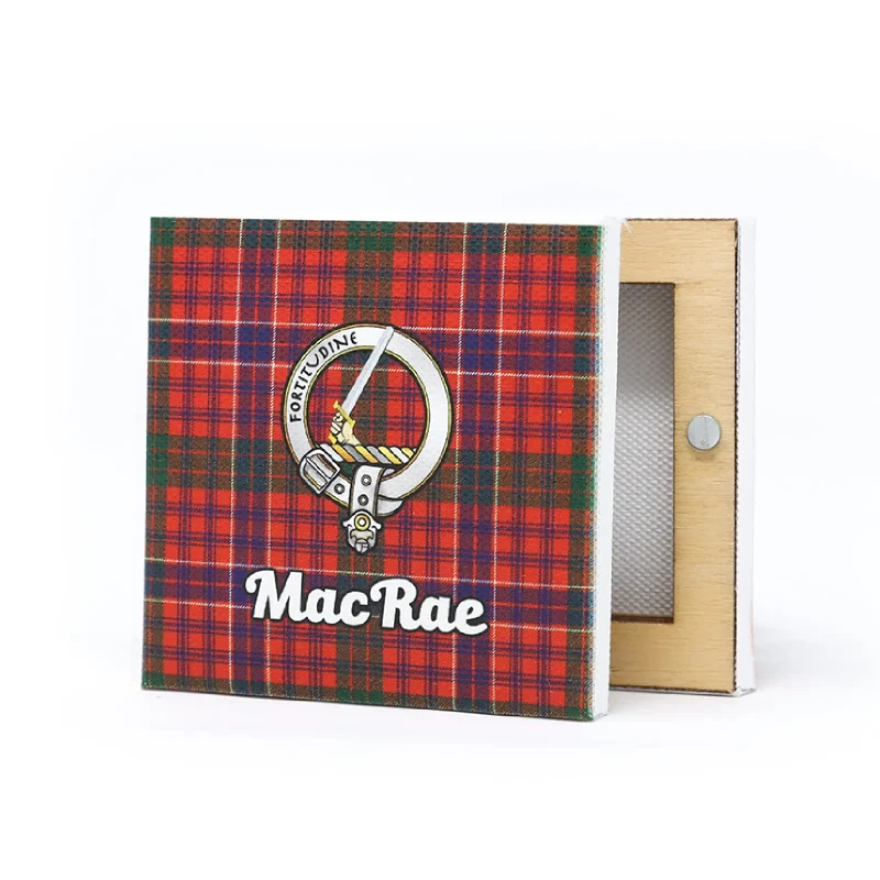 macrae clan square fridge magnet