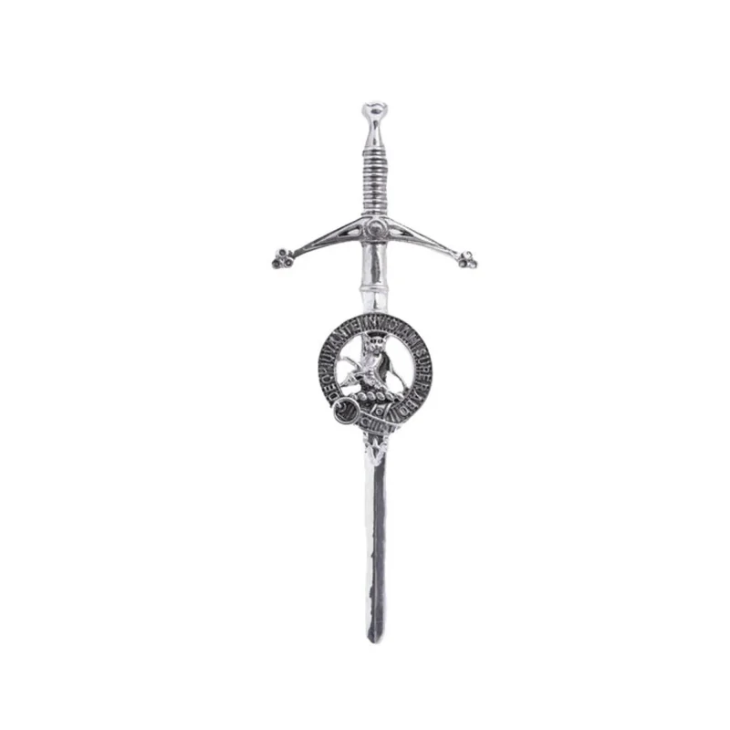 macthomas clan crest kilt pin