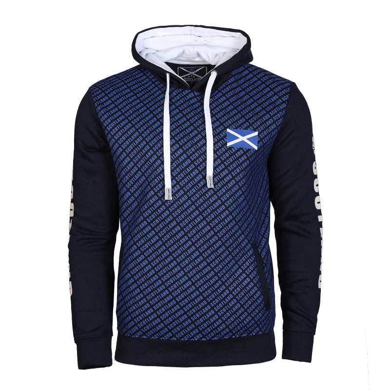 maine scotland hooded sweatshirt for adults