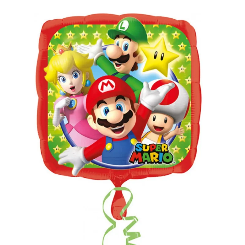 mario foil balloon super fun party decor