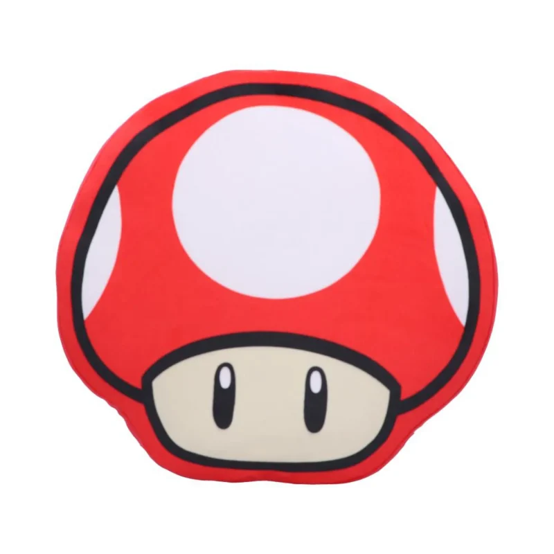 mario mushroom 40cm cushion plush