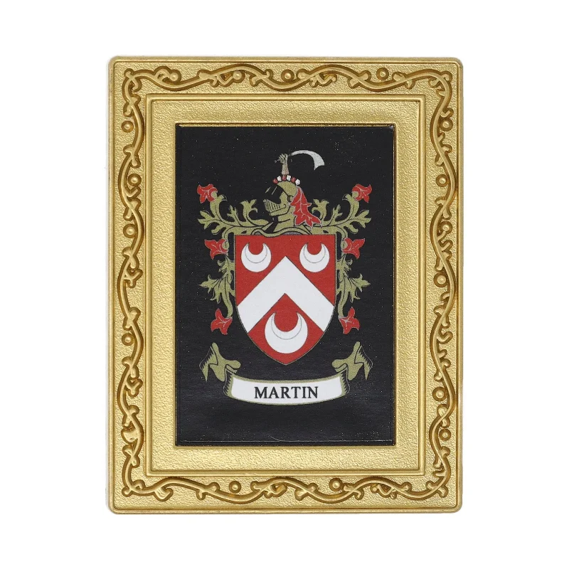 martin coat of arms fridge magnet