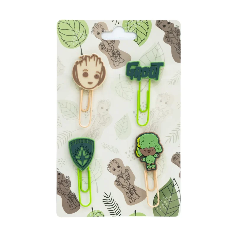 marvel groot paper clip holder set