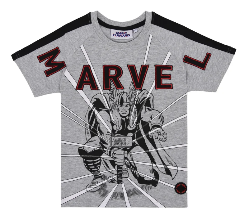 marvel thor power graphic t shirt