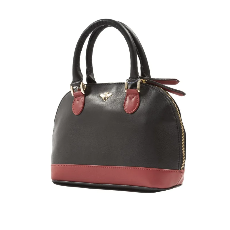 mason zip round tote bag