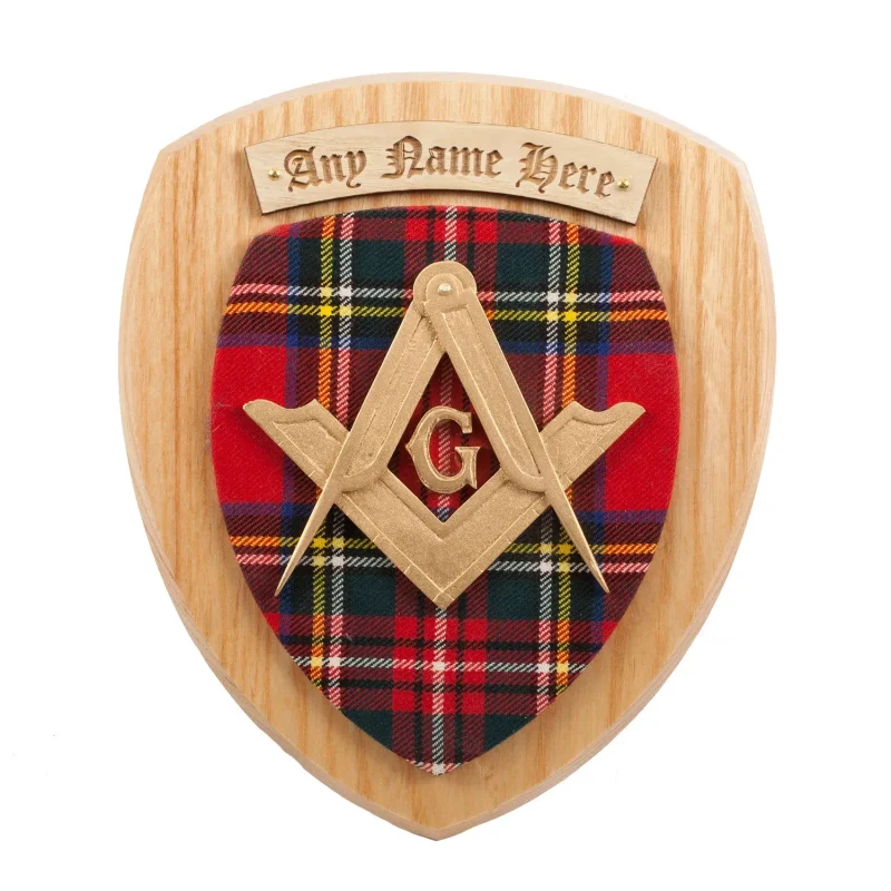 masonic clan wall plaque for home decor