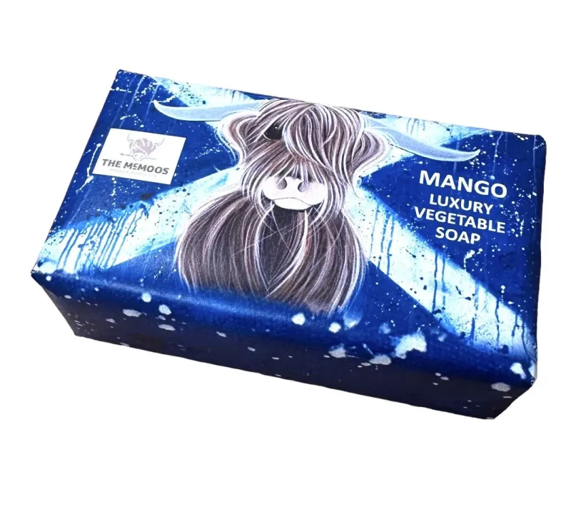 mcmoo highlander mango soap bar