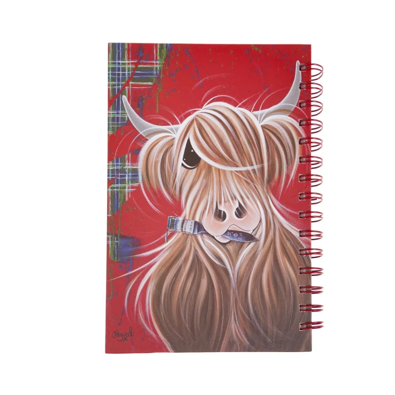 mcmoo tartan address book for painting