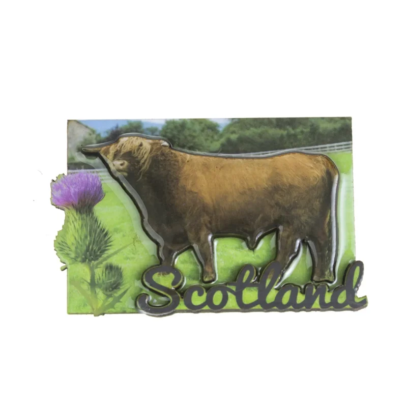 mdf magnet thistle cow