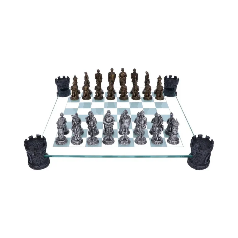 medieval knight chess set authentic medieval style