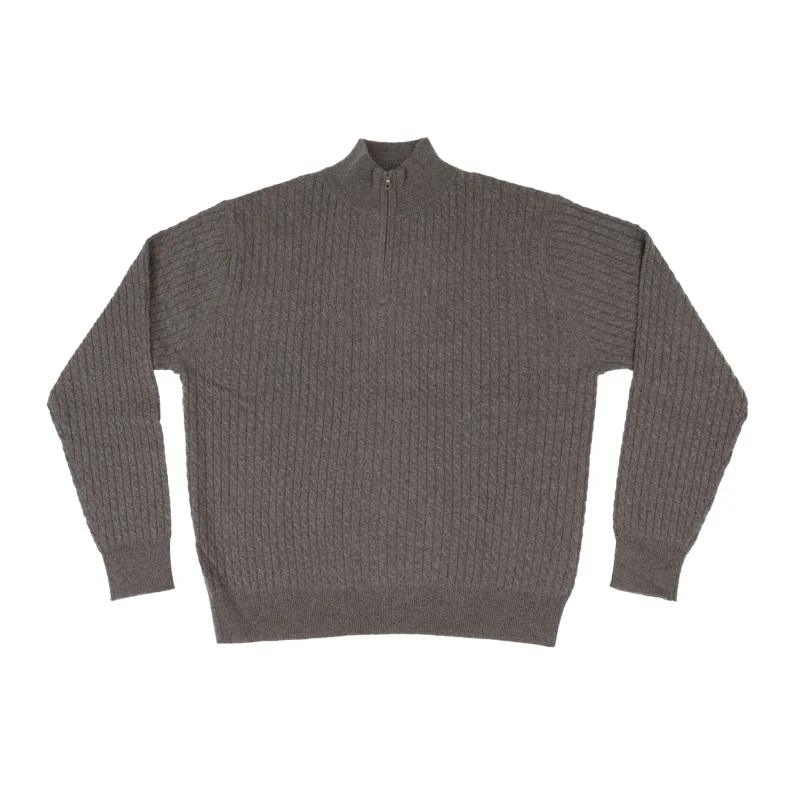 men s 1 2 zip sweater ptarmigan