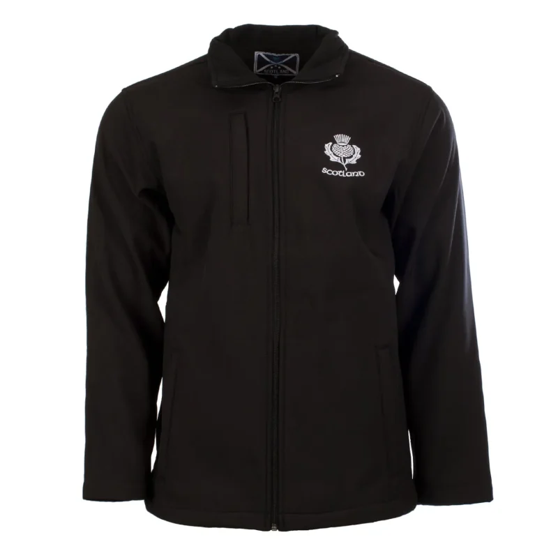 men s black soft shell jacket