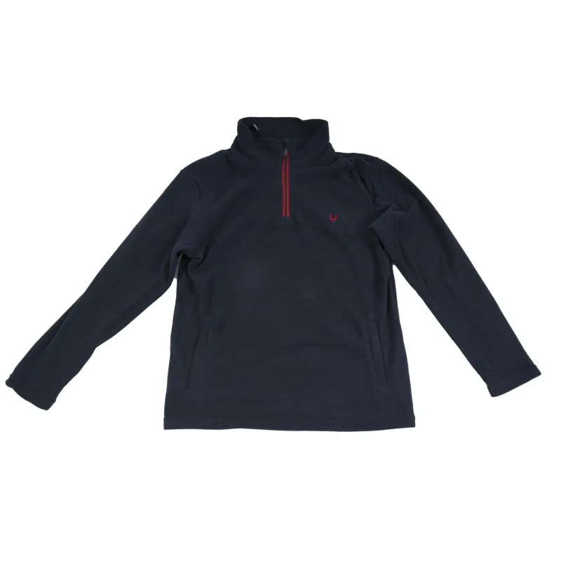 men s navy 1 4 zip fleece jacket