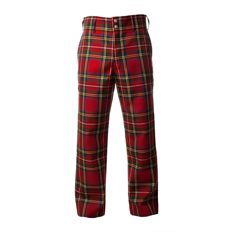 men s royal stewart tartan trousers