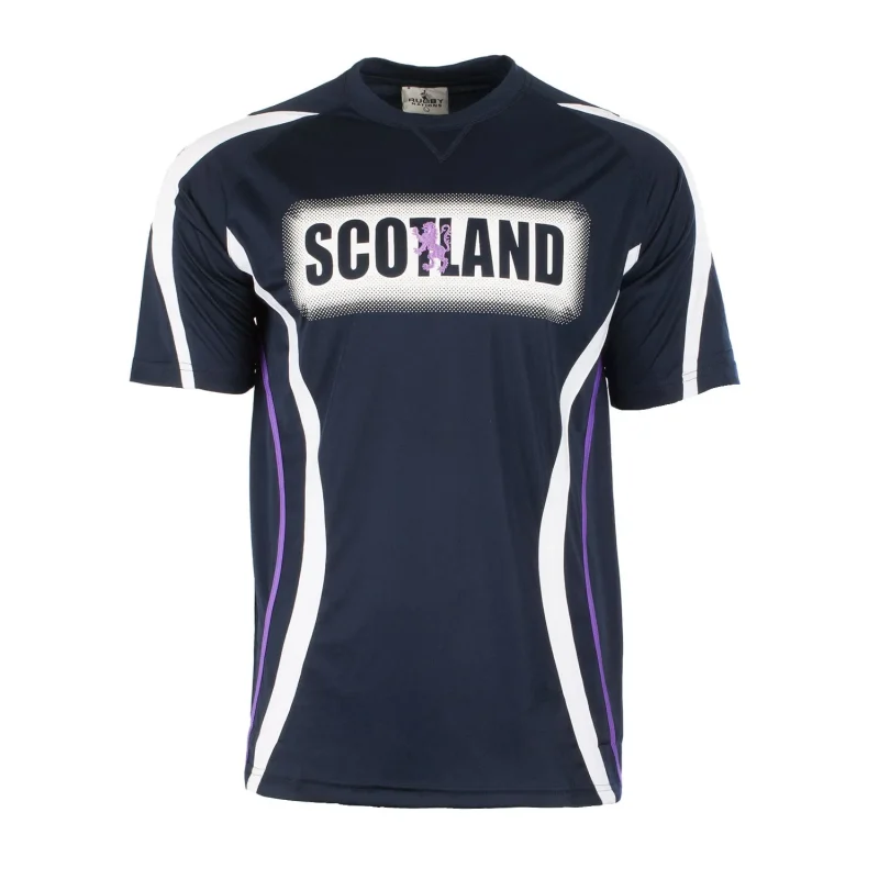 men s scotland flag navy t shirt