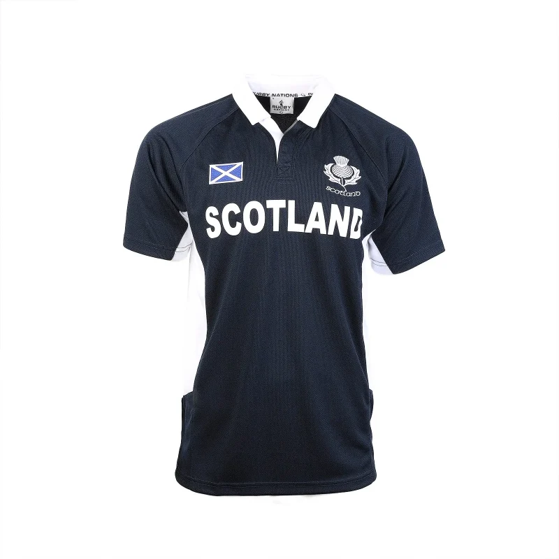 men s scotland national rugby collar shirt