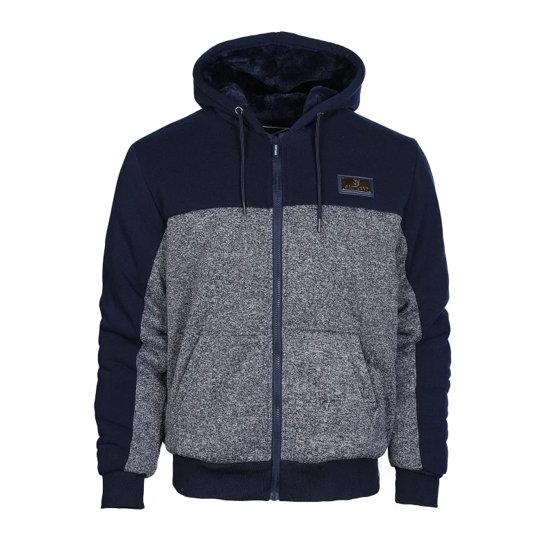 men s scotland skid jacket in navy marl