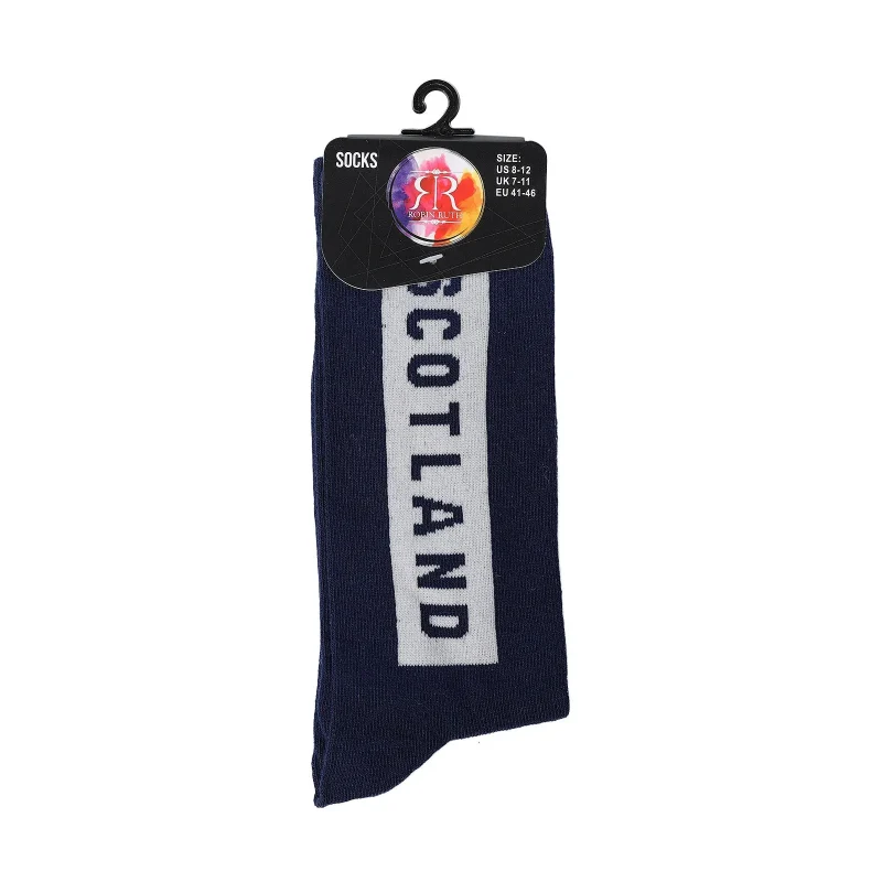 men s scotland socks with slogan