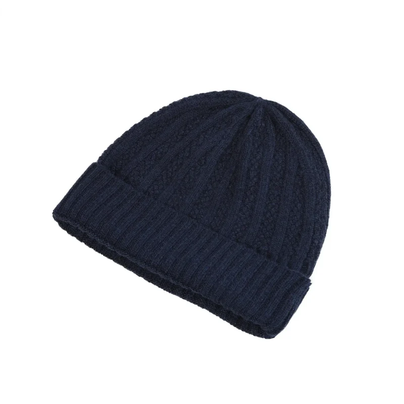 men s seed stitch ribbed beanie cap cosmos