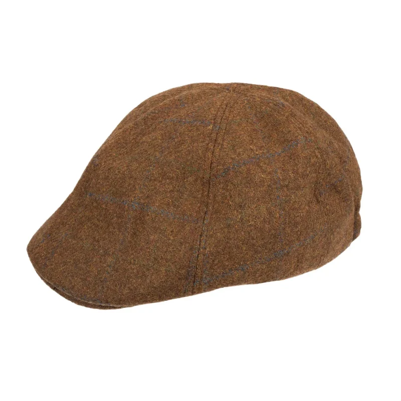 men s wool tweed flap cap