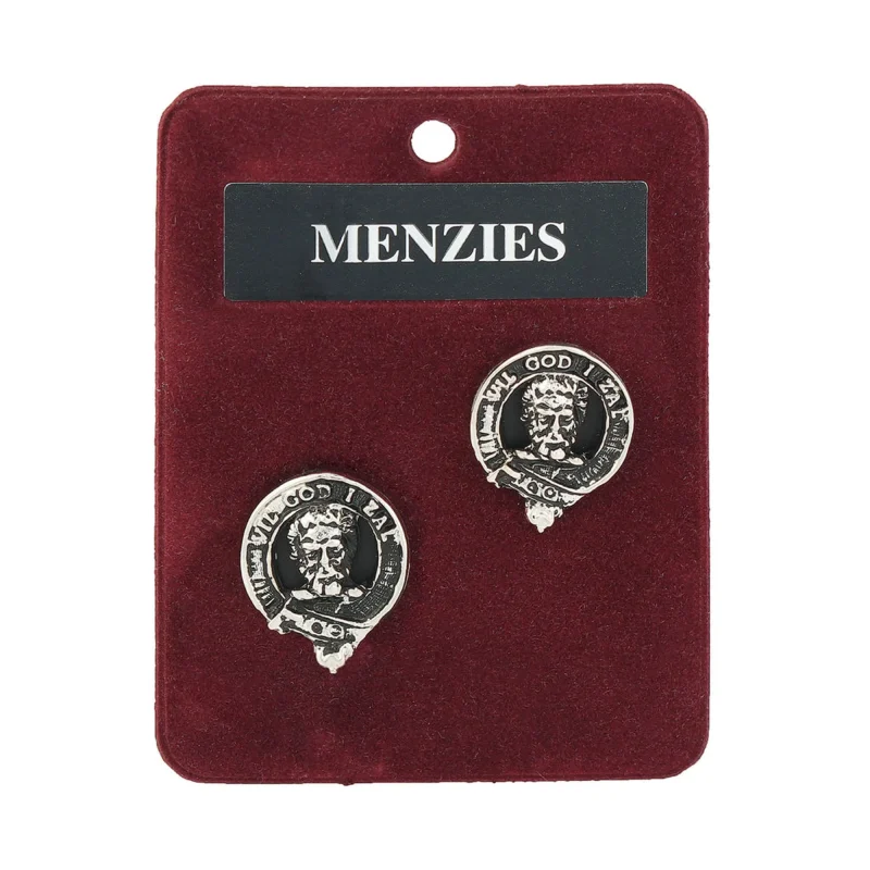 menzies clan crest cufflinks for men