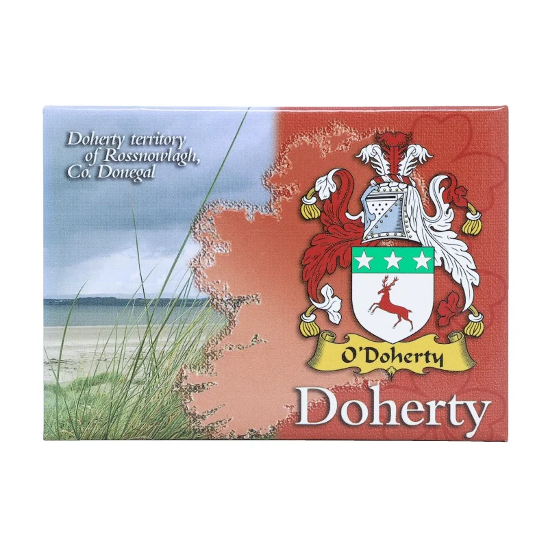 metallic ireland magnet by doherty