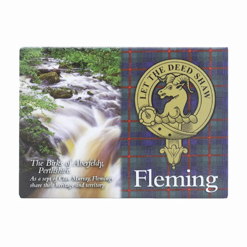 metallic scotlan fleming magnet set