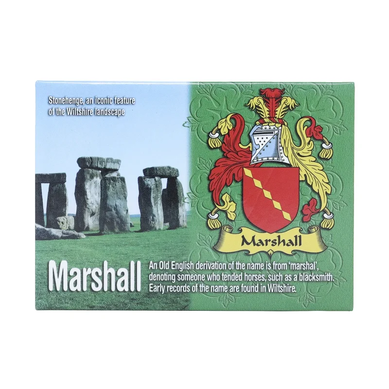 metallic scottish magnet by scenic marshall