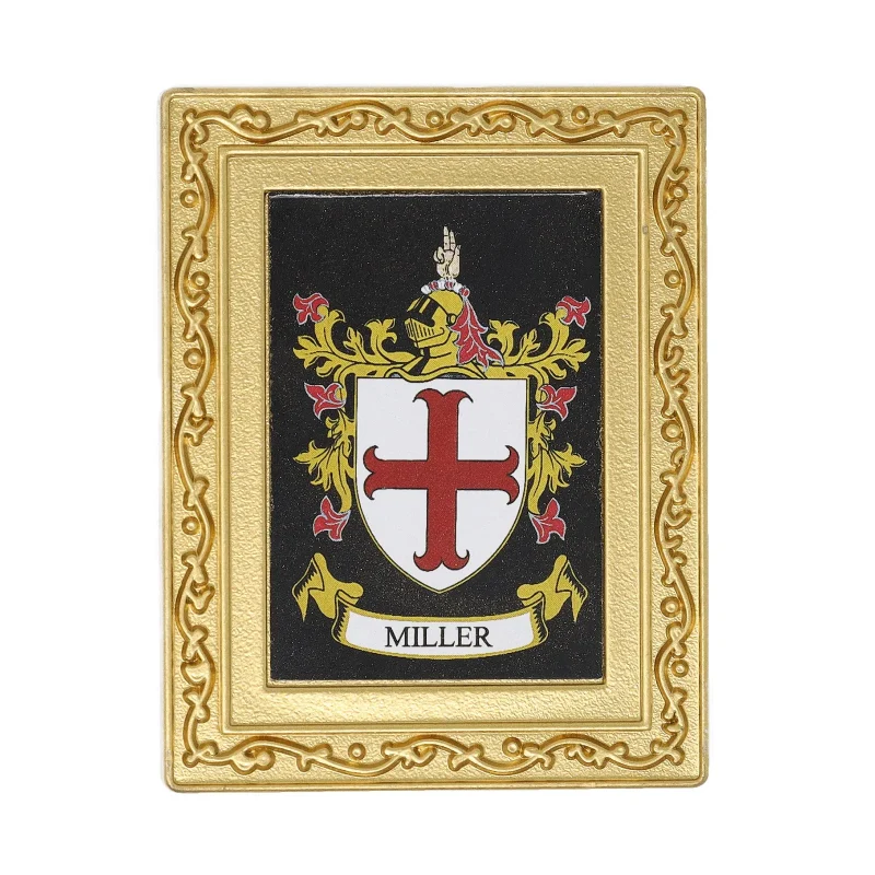 miller coat of arms fridge magnet