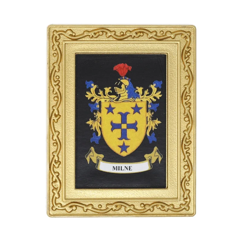 milne coat of arms fridge magnet