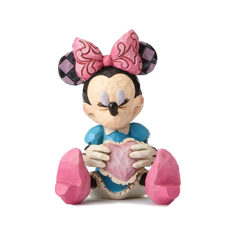 minnie mouse heart mini figurine