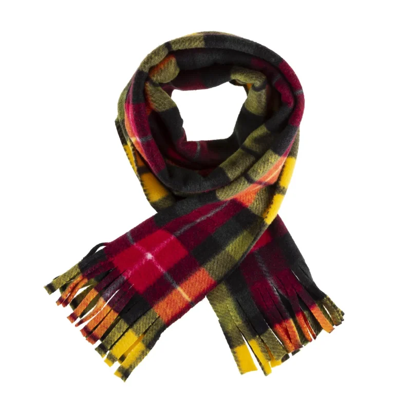 modern buchanan tartan scarf soft touch