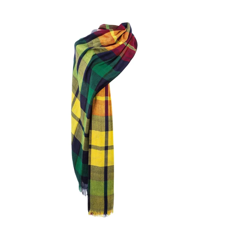 modern buchanan tartan stole