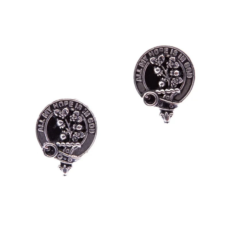 moffat clan crest cufflinks 1