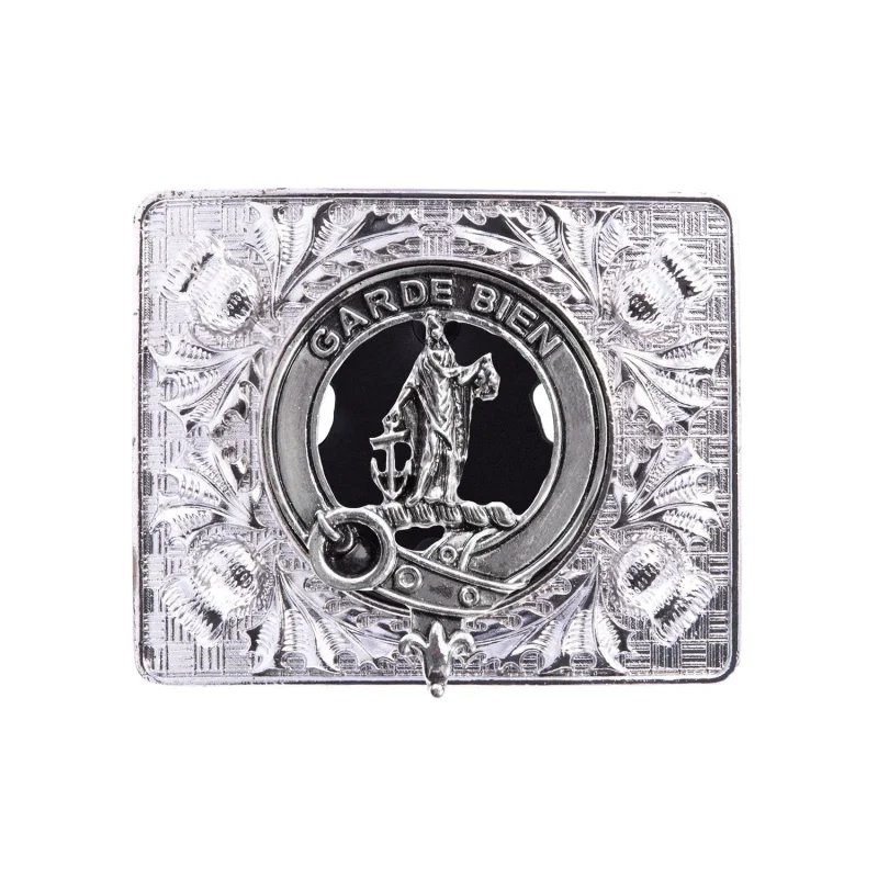 montgomery clan belt buckle