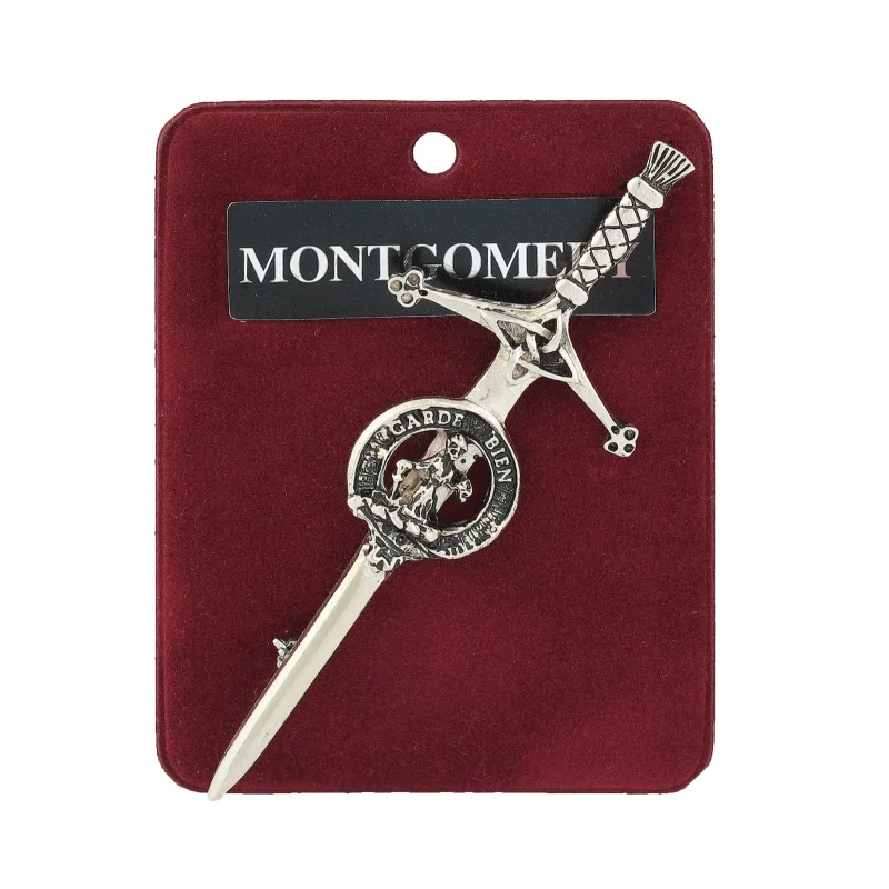 montgomery pewter kilt pin artisan crafted