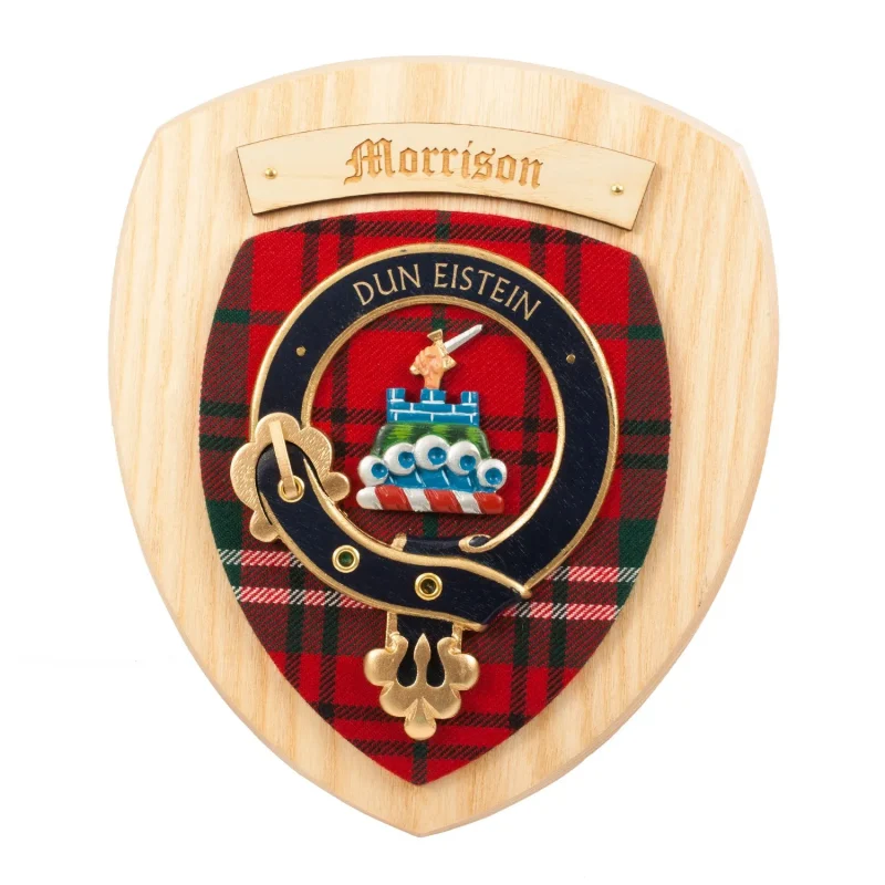 morrison clan wall plaque