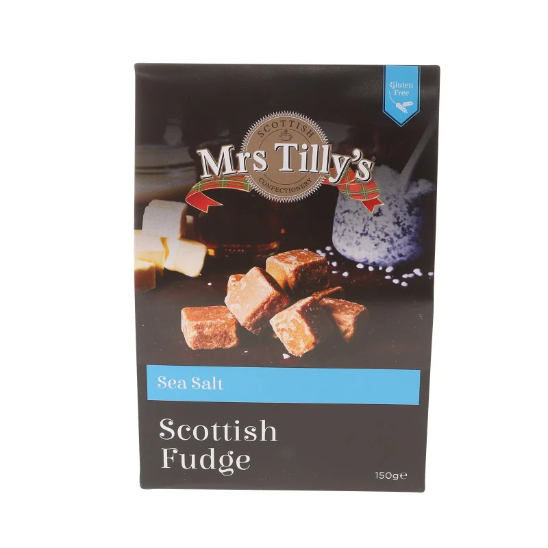 mrs tilly s sea salt fudge gourmet chocolate treat